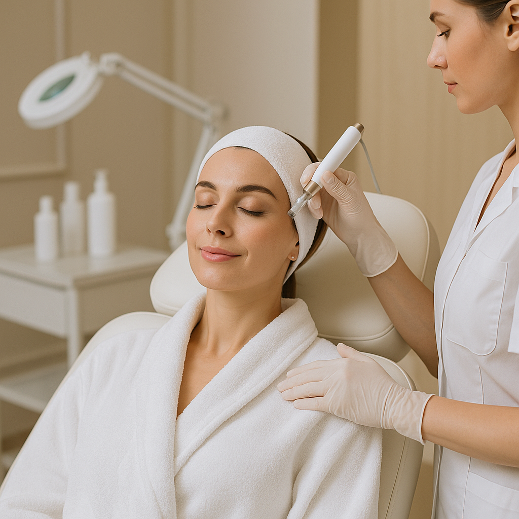 microneedling trattamenti viso pmu point per donna